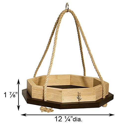 AUDUBON ULTIMATE RENEWABLE BAMBOO OCTAGON PLATFORM FEEDER