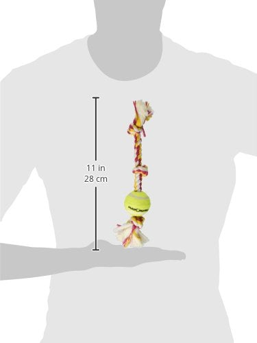 MAMMOTH KNOT TUG W/TENNIS BALL