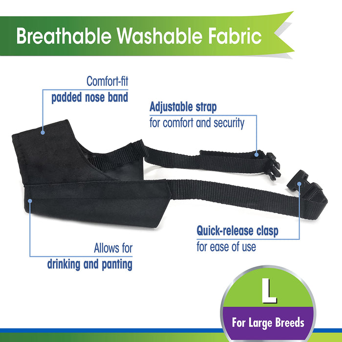 FOUR PAWS WALK ABOUT QUICK FIT DOG MUZZLE
