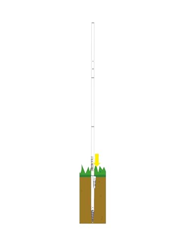 Brome 1108-V01 Single Pole kit, Black