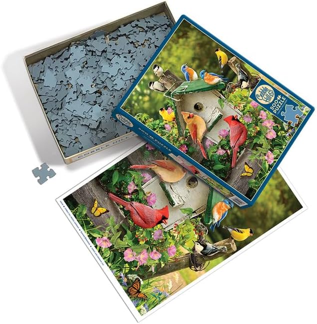 Summer Birdhouse Puzzle 500 pc