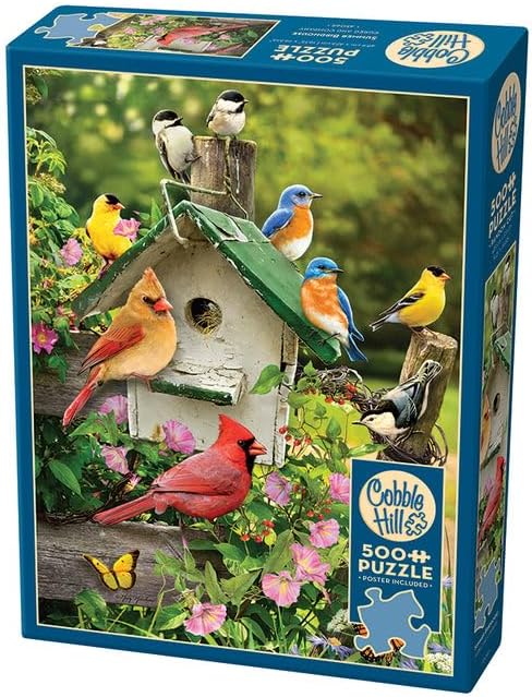 Summer Birdhouse Puzzle 500 pc