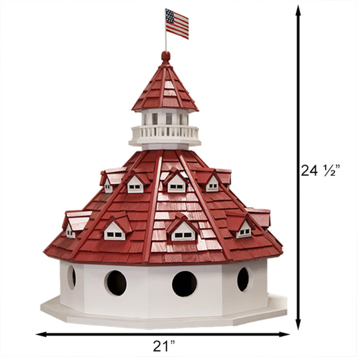 Hotel California Purple Martin Birdhouse 10 Rooms