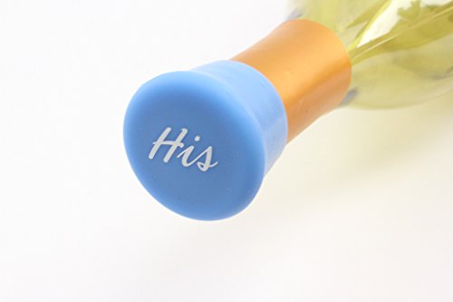 CapaBunga - The Reusable Cap for a Wine Bottle- His/Hers