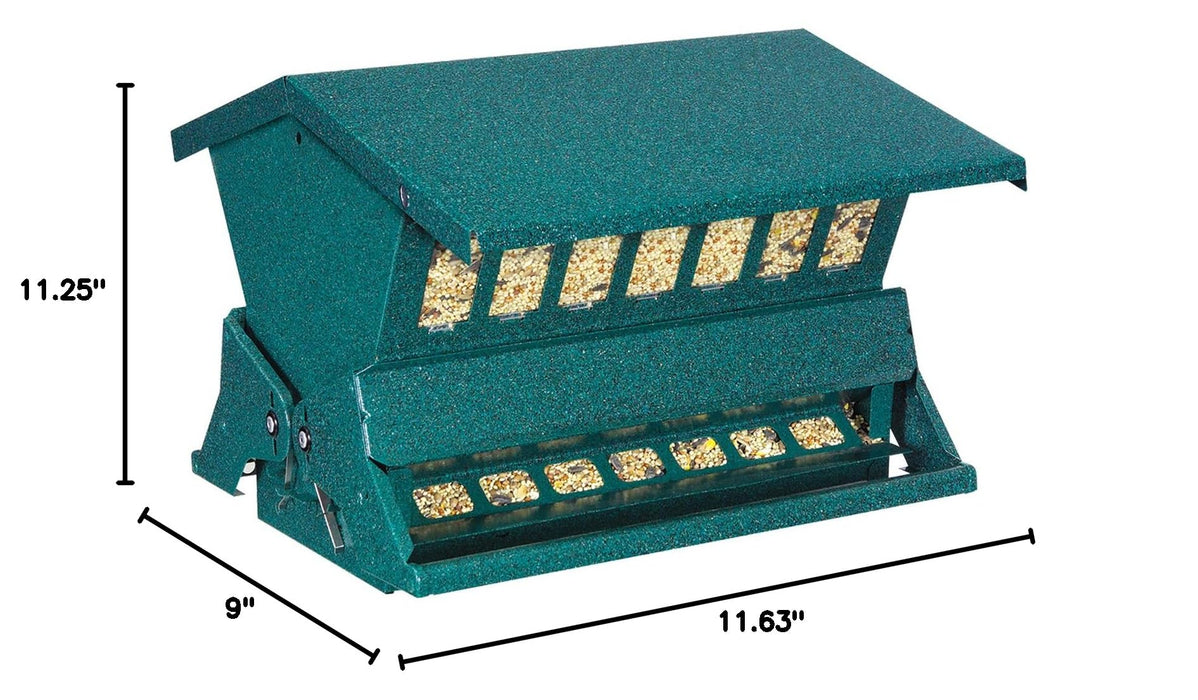 Woodlink Absolute II Squirrel Resistant Bird Feeder Model 7536, 12 lbs, Model:301045