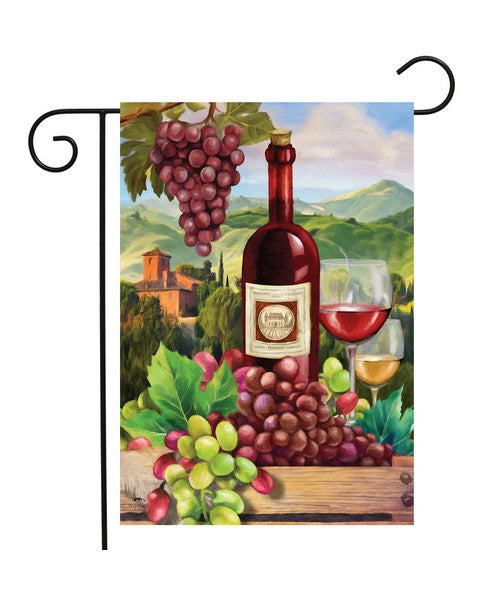 Wine Country Garden Flag