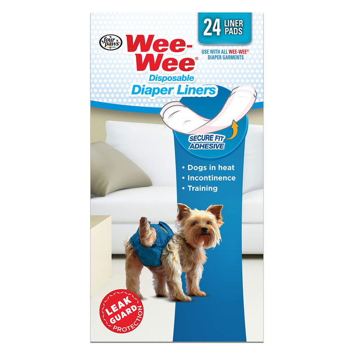 WEE-WEE DIAPER GARMENT PADS
