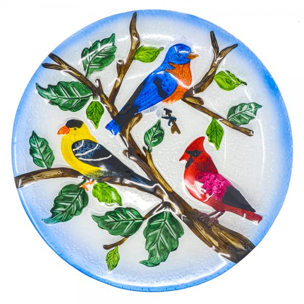 Songbird Trio Bird Bath