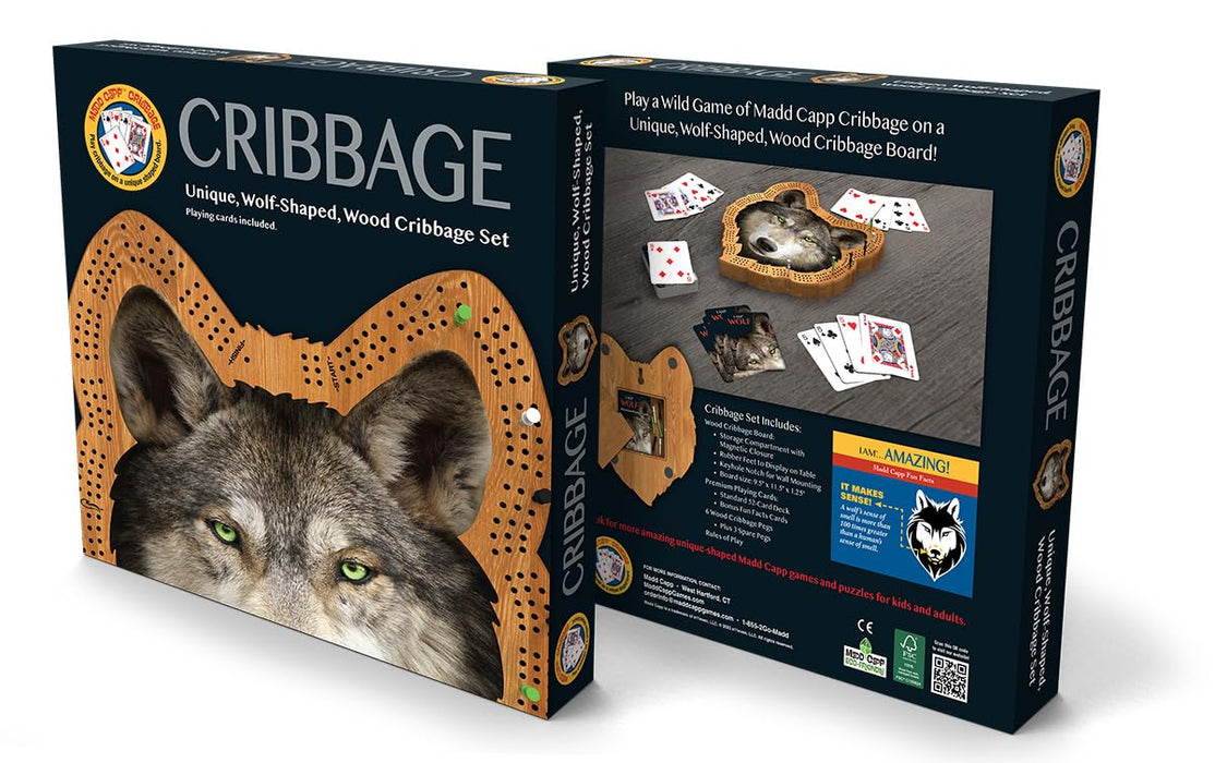 I am Wolf Cribbage Set