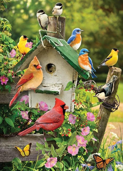 Summer Birdhouse Puzzle 500 pc