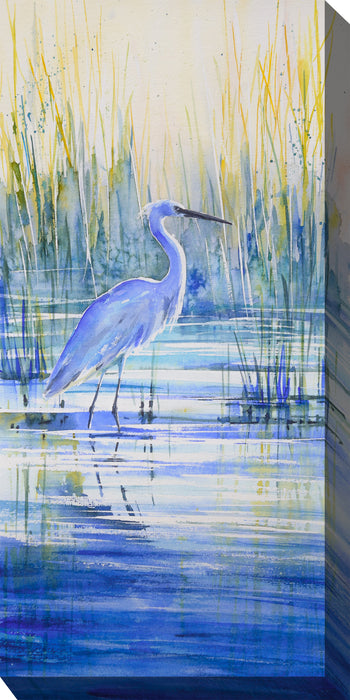 BLUE BEAUTY by West of the Wind | Waterproof Outdoor Wall Art