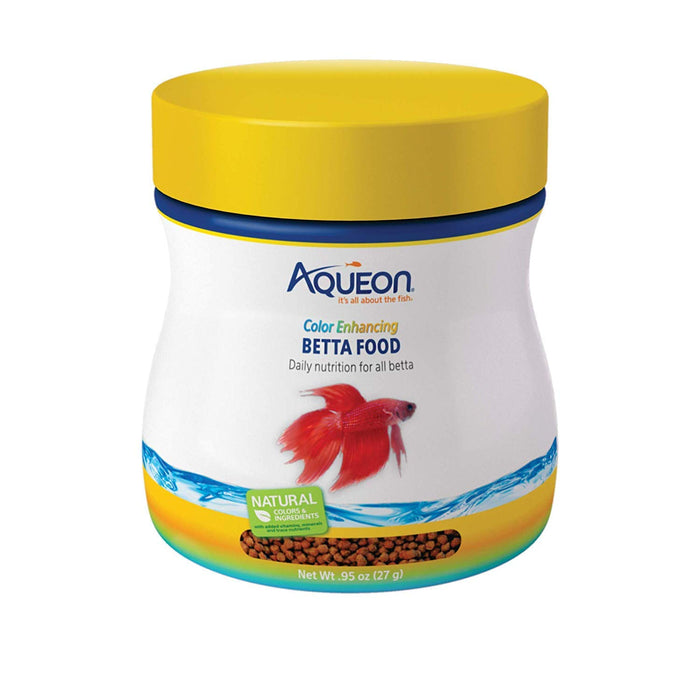 AQUEON BETTA FOOD COLOR ENHANCING