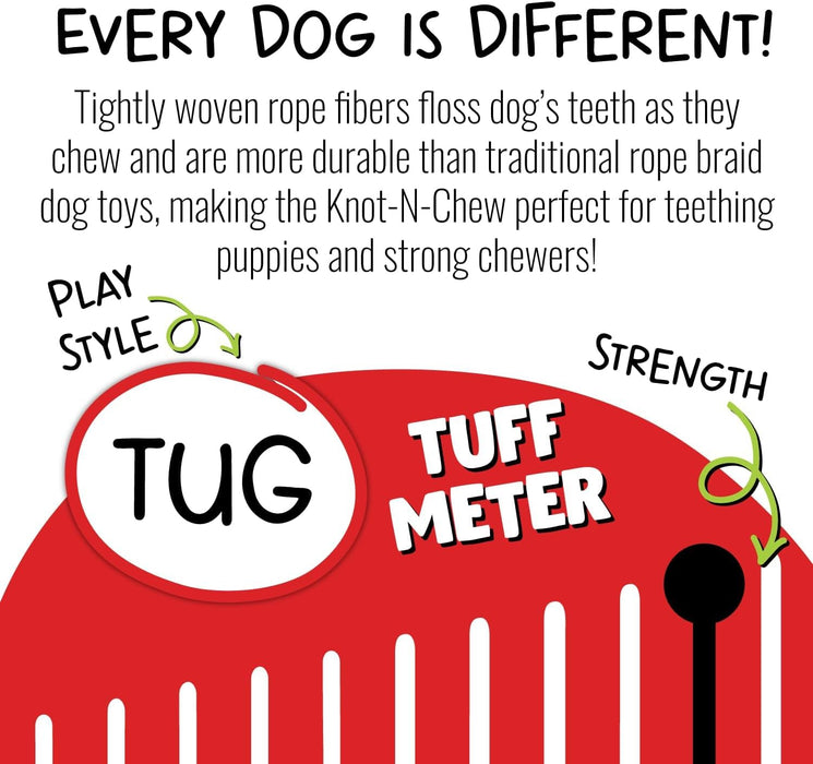 JOLLY PETS KNOT N CHEW GENTLE TUGGER