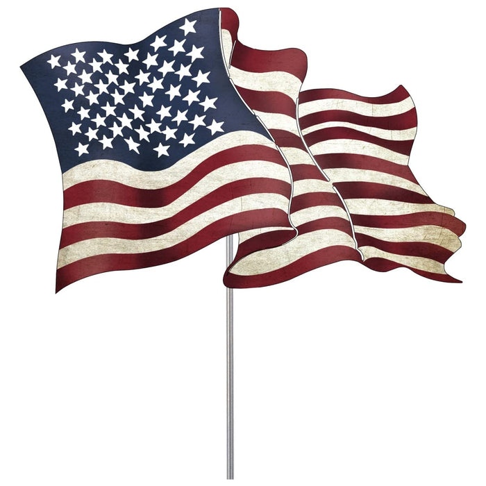 Next Innovations Lawn  and Garden Stake USA Flag