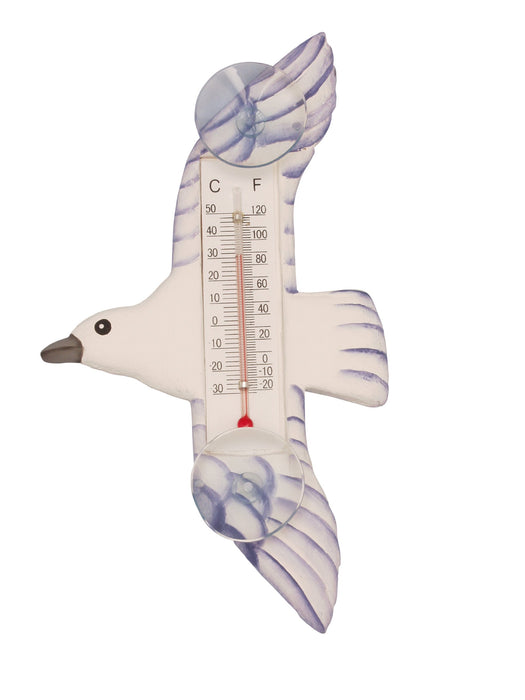 Bobbo from Songbird Essentials Seagull Small Window Thermometer