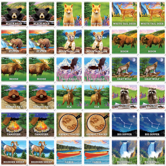 MasterPieces Puzzles Jr Ranger Matching Game