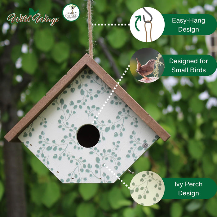 DECORATIVE WREN HOUSE - IVY PERCH