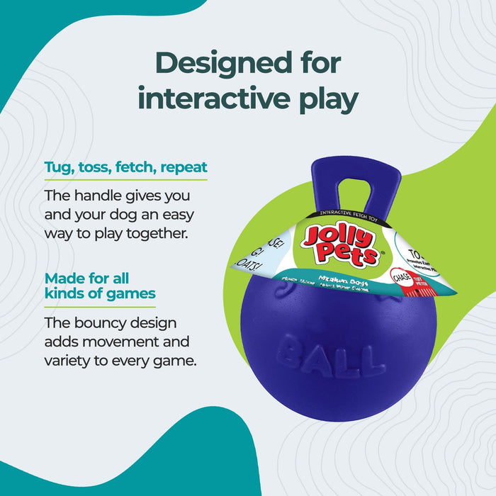 JOLLY PETS TUG-N-TOSS BALL