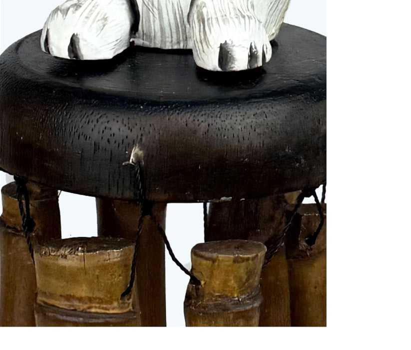 Bobbo from Songbird Essentials Squirrel Bamboo Wind Chime