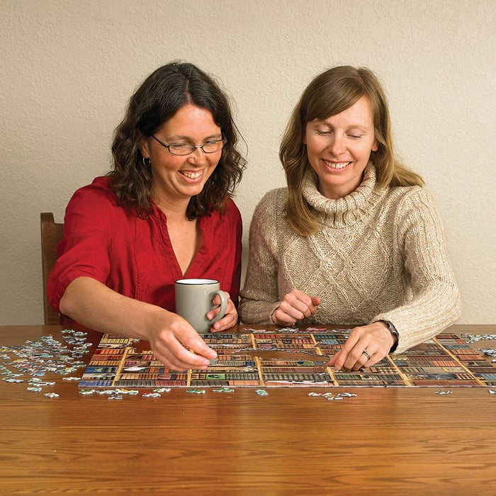 The Cat Library Puzzle 1000 pc