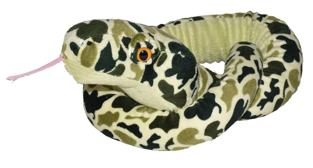 Plush Camo Green 54 inch Snake