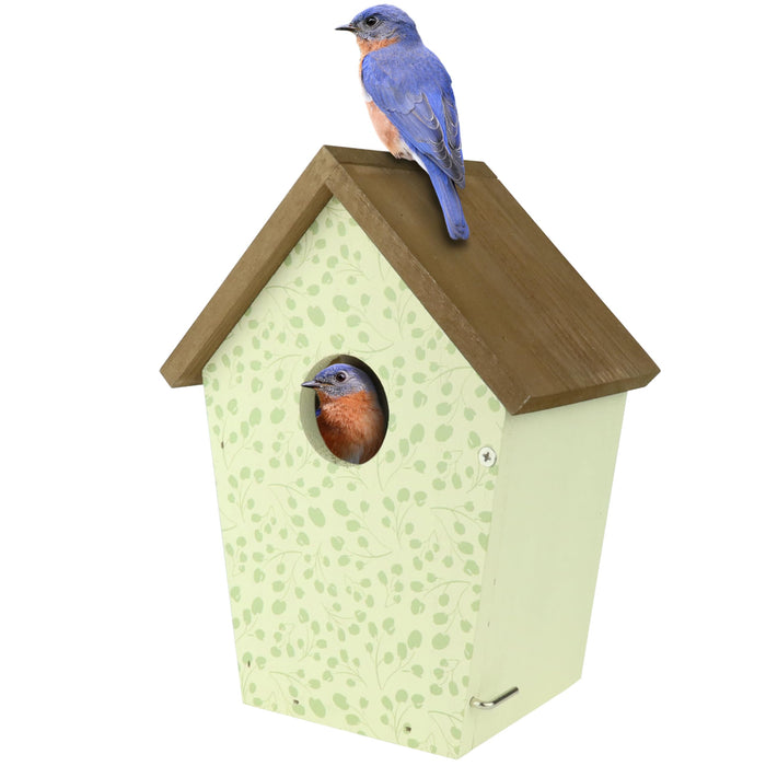 DECORATIVE BLUEBIRD HOUSE - SPRING IVY