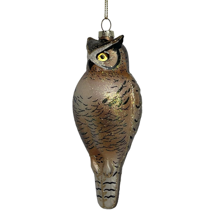 Cobane Studio  Great Horned Owl Ornament