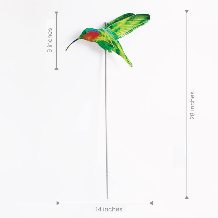 Next Innovations Lawn and Garden Stake Hummingbird