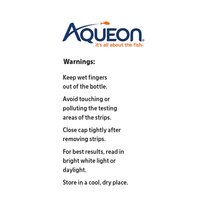AQUEON 7 IN 1 AQUARIUM TEST STRIPS
