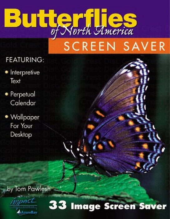 Impact Photographics Screen Saver Butterflies of North America