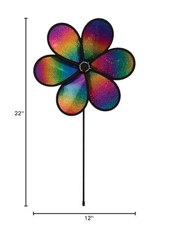 Rainbow Whirl Flower