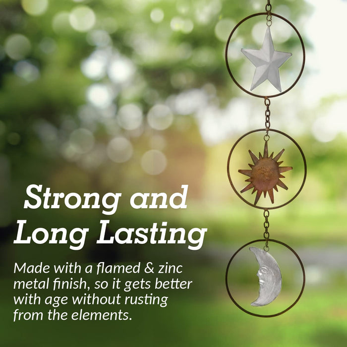 Sun-Moon-Stars Hanging Ornament