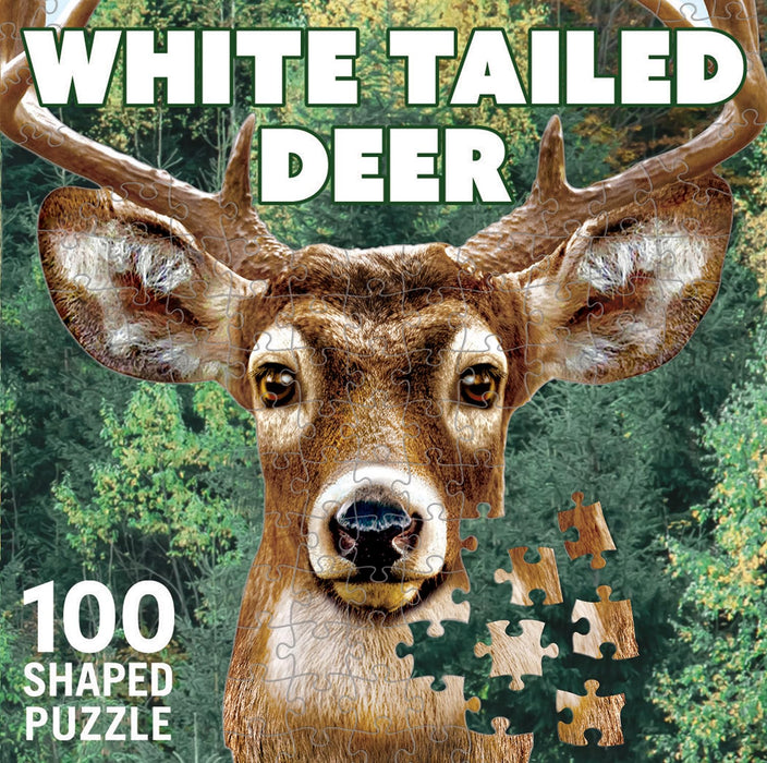 MasterPieces Puzzles Whitetail Deer Squzzles 100 pcs