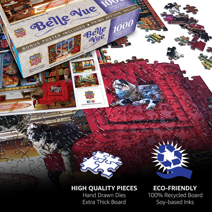 MasterPieces Puzzles An American Birdhouse Puzzle 300pc