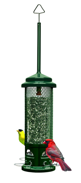 Squirrel Buster Legacy Squirrel-proof Bird Feeder w/4 Metal Perches, 2.6-pound Seed Capacity