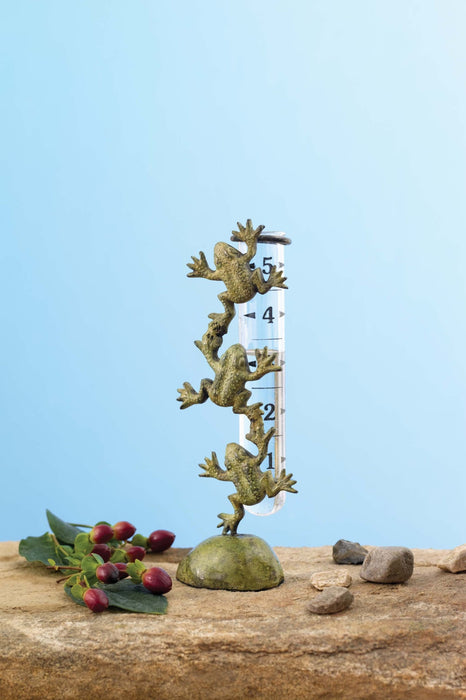 Frog Rain Gauge