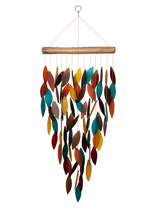 Gift Essentials Blue Handworks Line - Santa Fe Deluxe Waterfall Glass Chime