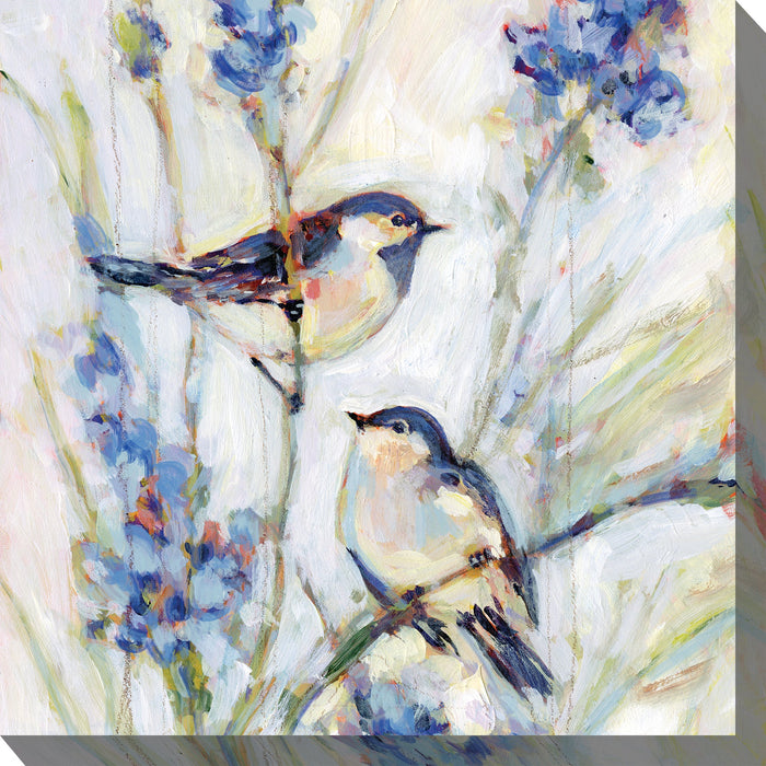 MEADOW BLUE 2 by West of the Wind | Waterproof Outdoor Wall Art