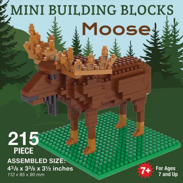 Impact Photographics Moose Mini Building Blocks Set