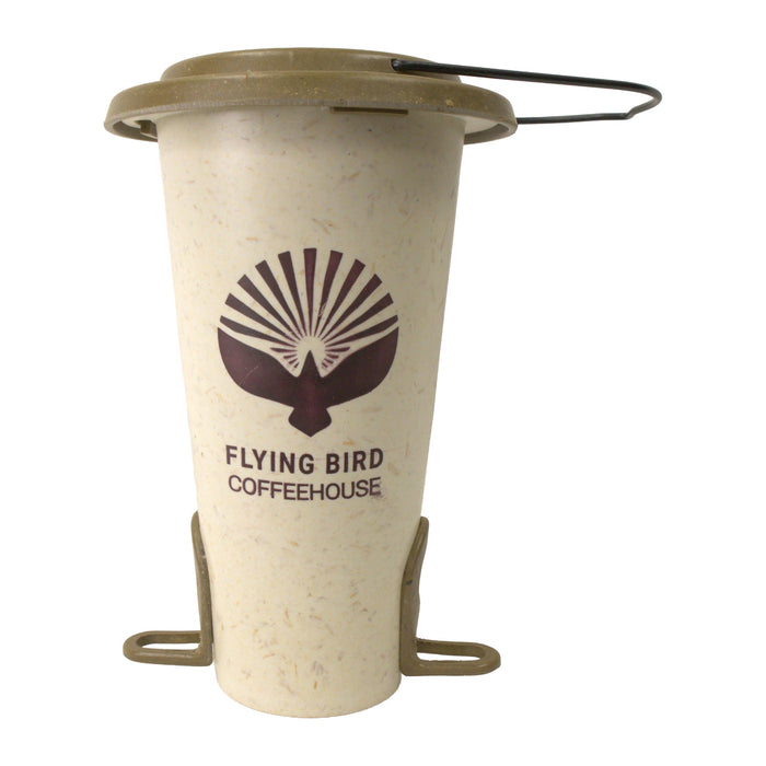 AUDUBON ULTIMATE RENEWABLE COFFEE CUP BIRD SEED FEEDER