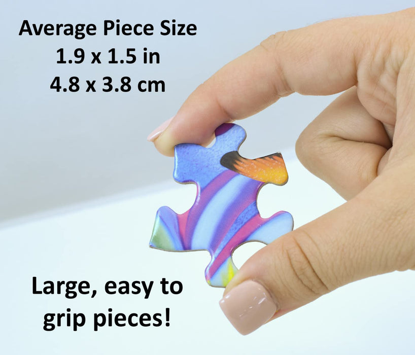 MasterPieces Puzzles Wild & Whimsical Garden Party EZ Grip Puzzle 300 Piece