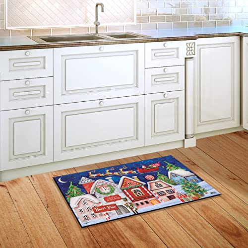 North Pole Magic Christmas Doormat