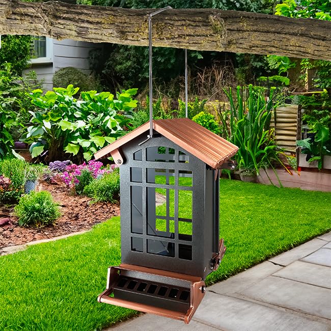 AUDUBON COPPERTOP COLLECTION CHATEAU FEEDER