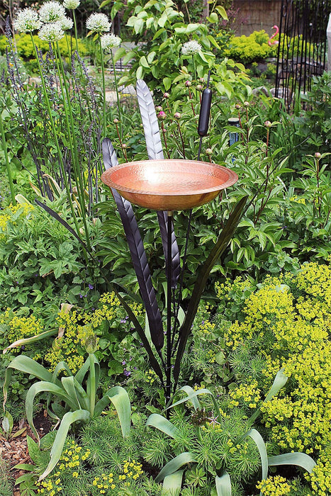 Achla Designs Single Cattail Birdbath
