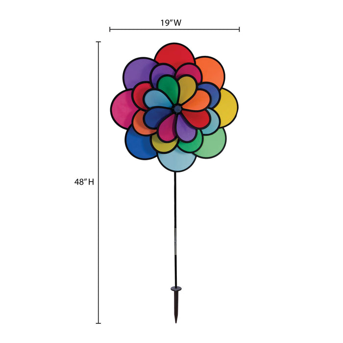 Triple Wheel 24 Petal Flower S