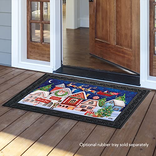 North Pole Magic Christmas Doormat