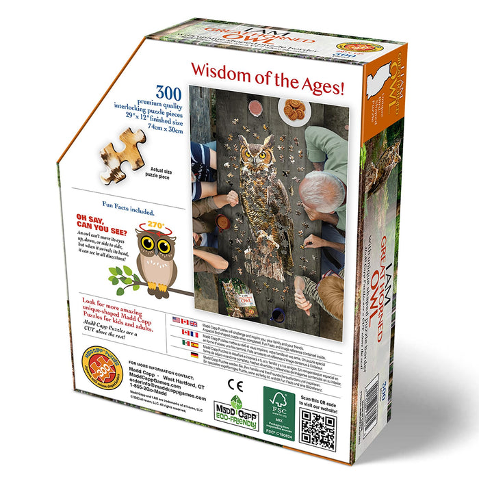 I AM GREAT HORNED OWL Puzzle 3