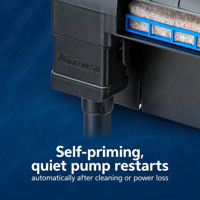 AQUEON QUIETFLOW 50 LED PRO POWER FILTER