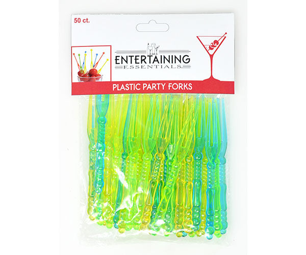 Plastic Party Forks - 50 pc