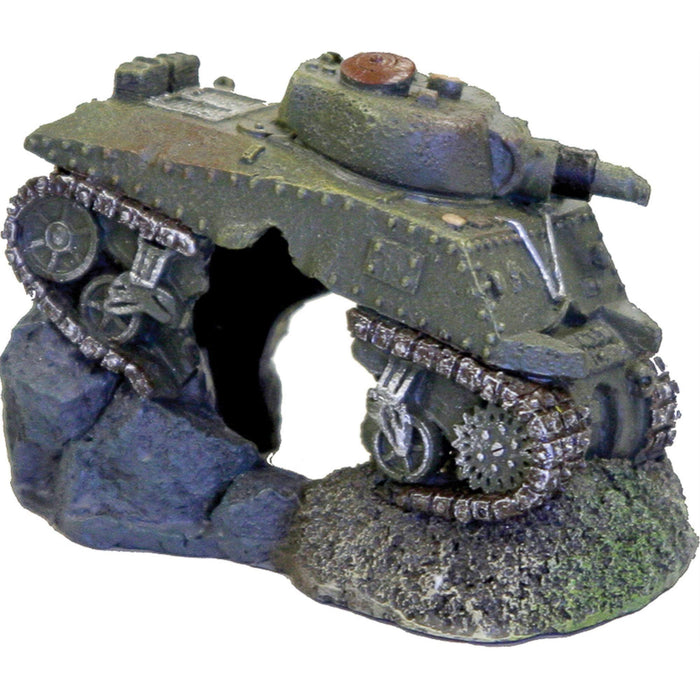 EXOTIC ENVIRONMENTS  ARMY TANK W/CAVE